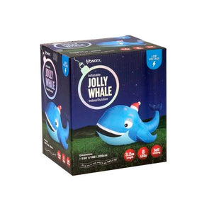 Lytworx Festive Inflatable Jolly Whale