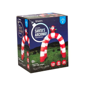 Lytworx Festive Inflatable Santa's Archway