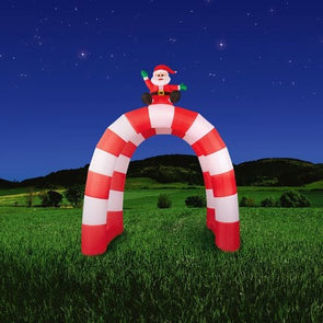 Lytworx Festive Inflatable Santa's Archway