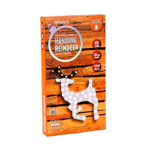 Lytworx Battery Operated Hanging Reindeer