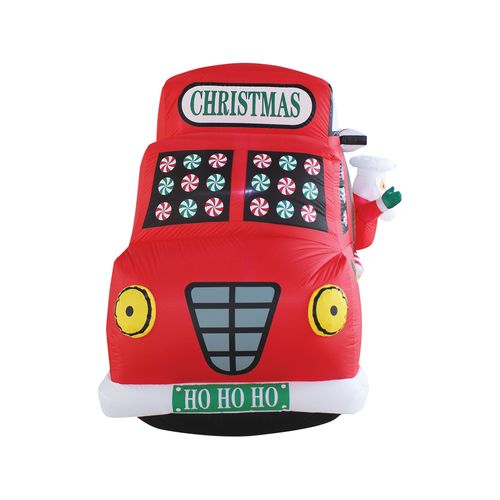 Mirabella 2.2m Santa's Food Truck LED Inflatable