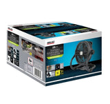 Arlec 25cm Viktor LED Rechargeable Fan - Black/Adjustable Tilt Head