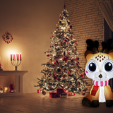 Click 150cm Low Voltage Christmas Light Up Inflatable Sitting Reindeer - TheITmart