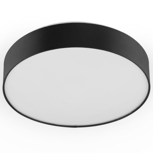 Verve Design 15W 900lm Black Fabric Shade Ceiling Light