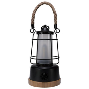 Retro Hemp Rope 800 Lumen Recharge Bamboo Lantern