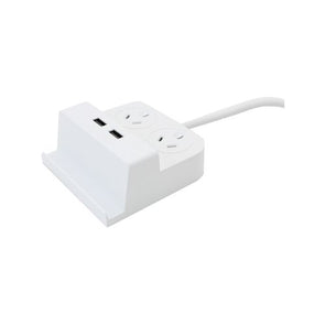 CordTech 2.5A USB 2 Outlet Desktop Power Station