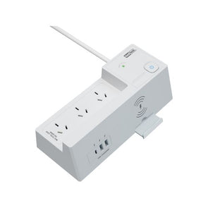 CordTech 3 Outlet USB A+C And Wireless Power Station