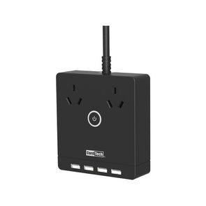 CordTech 3.1A USB 2 Outlet Desktop Power Station