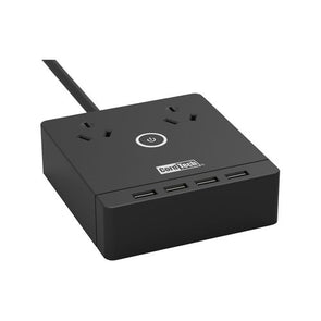 CordTech 3.1A USB 2 Outlet Desktop Power Station
