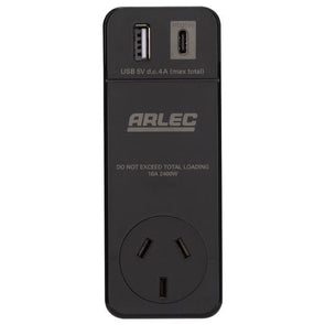 Arlec Grid Connect Smart Plug In Multi-Function Socket With USB PD20W
