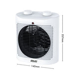 Arlec 2400W Fan Heater With Adjustable Thermostat