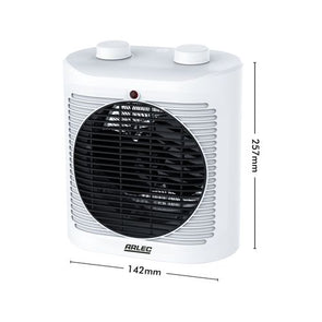 Arlec 2400W Fan Heater With Adjustable Thermostat