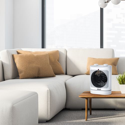 Arlec 2400W Fan Heater With Adjustable Thermostat And Oscillation