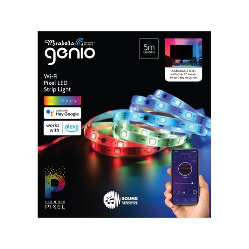 Mirabella 5m Genio Wi-Fi Pixel LED Strip Light - TheITmart