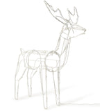 Mirabella Christmas 60cm Solar Powered 50 LED Reindeer Decoration