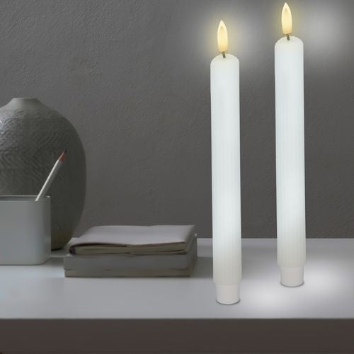 Arlec Flame Effect LED Wax Candle - 2 Pack - TheITmart