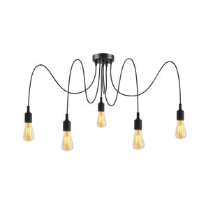 Verve Design PSL297 5 Head Anton Pendant/Metal Canopy/Down Light/ Living Space
