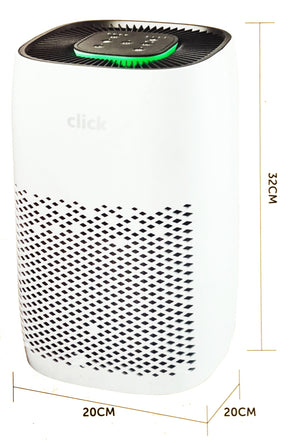Click CEP157 Air Purifier with UVC light Steriliser/3 Stage Filter/Quality Indicator