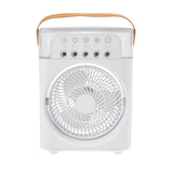 500ml Misting Fan With 3 speed settings Timer and LED Light Tilt - TheITmart