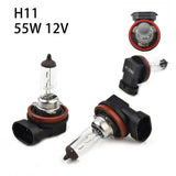 2 PCs H11 Halogen Car Headlight Auto Low Beam Light Bulbs 55W 12V Globe Freelander 2