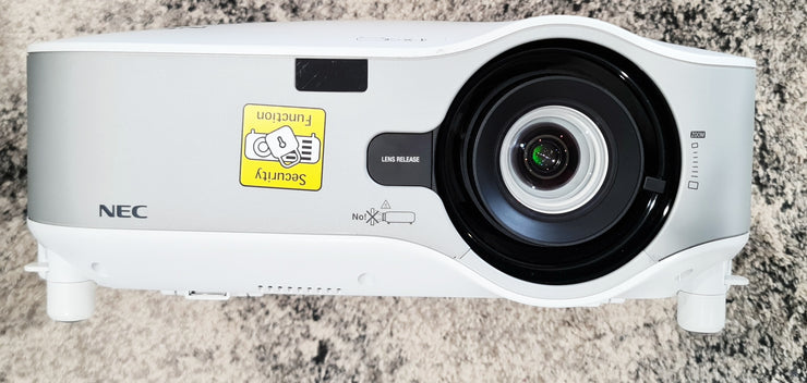 NEC NP1250 3LCD Projector 3700 Lumens Wireless HD 1080i