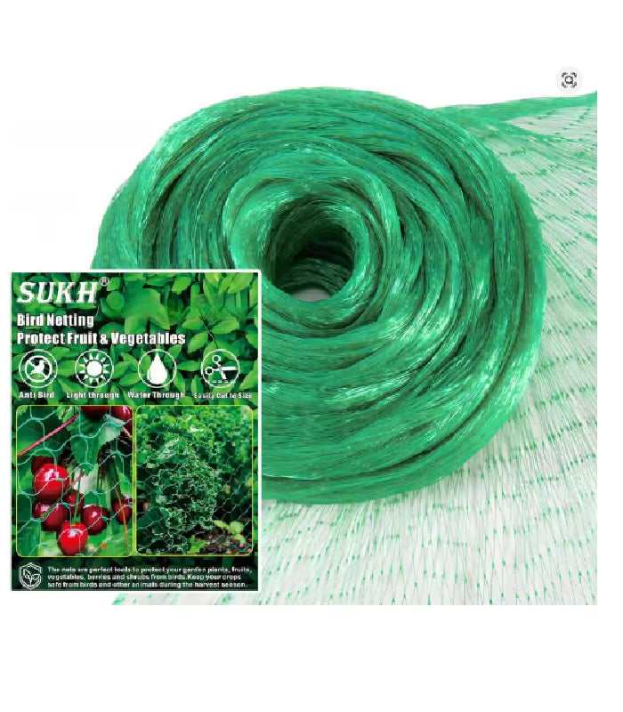 Anti-Bird Garden Netting – PE Mesh Protection for Vegetables, Flowers & Fruit Trees