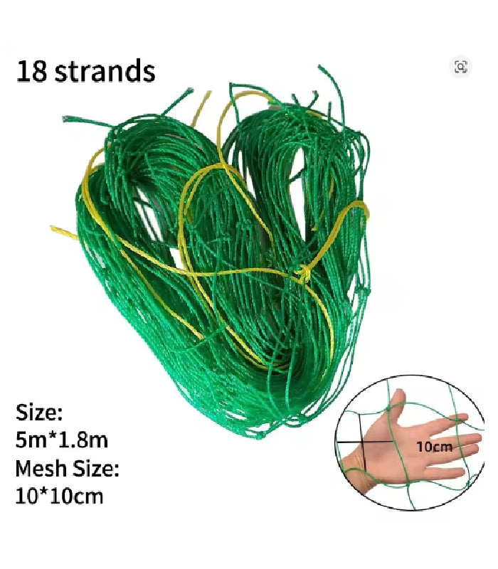 Nylon Plant Trellis Climbing Net – Garden Support for Cucumbers, Vines & Climbing Plants