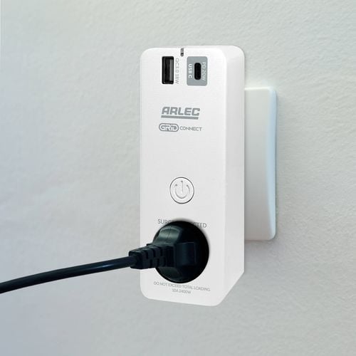 Arlec Grid Connect Smart Plug In Multi-Function Socket With USB PD20W