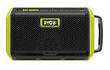 Ryobi 18V ONE+ Bluetooth Speaker - Tool Only/Smart Amplifier Technology