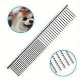 Ambidextrous Pet Safe Scissors- Stainless Steel Dog Grooming Shears with round Head for Precision Trimming-Pet Grooming - TheITmart