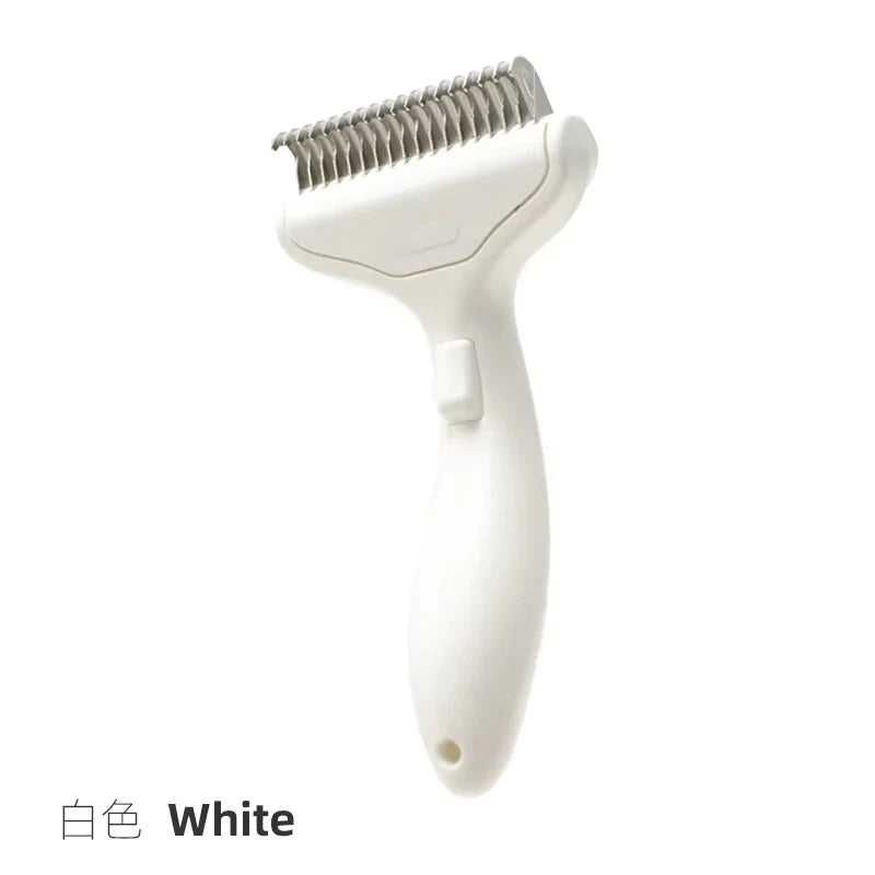 Stainless Steel Dog Hair Removal Brush Comb Pet Hair Remover Brush For Dogs Grooming Tools Pets Dematting Comb Dogs Accessories - TheITmart