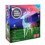 Lytworx 1.4m Low Voltage 150 LED Tech-IQ Colour Changing Reindeer