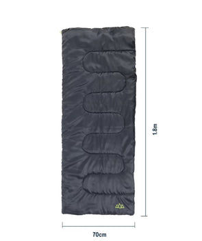 Anko Base Camper Sleeping Bag / Black