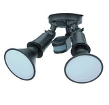 Arlec 30W DIY Twin LED PAR38 Security Flood Light With PIR Motion Sensor - TheITmart