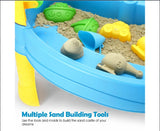 Sand Water Table Sandpit Play Ground Activity Centre Playset Kids Pretend Pool Toys Beach Park Outdoor Waterplay Station