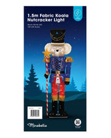 Mirabella Christmas Decoration 100 White LED Low Voltage  1.5m Koala Nutcracker