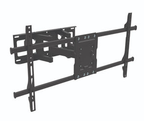 Click Black Full Motion TV Bracket And 2 Brush Wall Cover Plates
