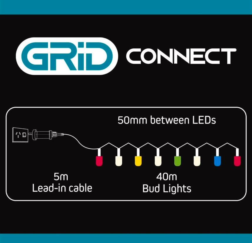 Arlec Smart 800 LED Bud Lights With Grid Connect / App Controlled - TheITmart
