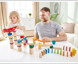 81pc Hape Marble Run Race Track Toddler/Kids Logical Thinking Activity Toy 3+ - TheITmart