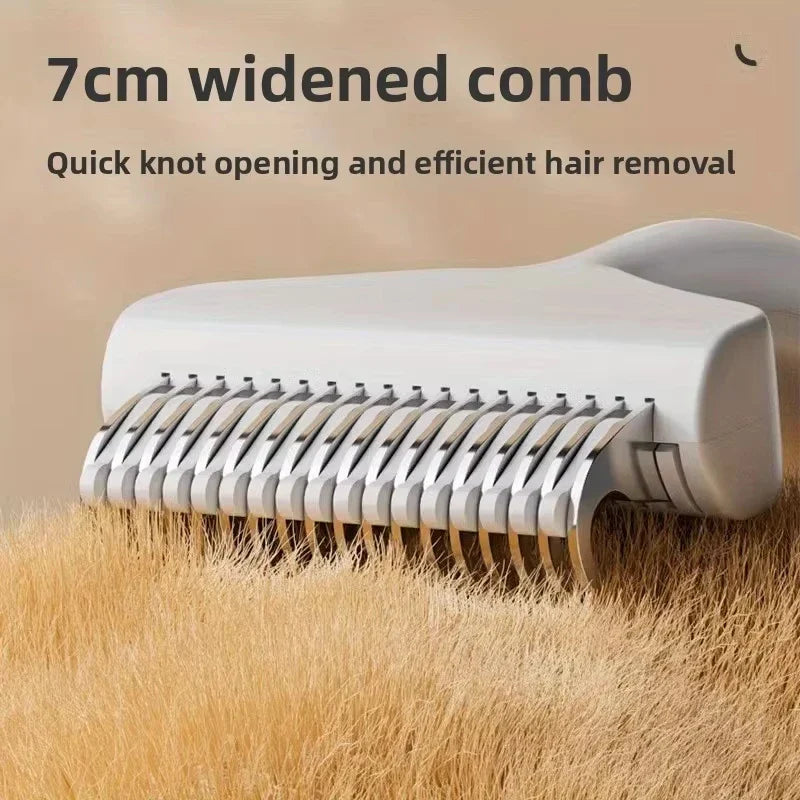 Stainless Steel Dog Hair Removal Brush Comb Pet Hair Remover Brush For Dogs Grooming Tools Pets Dematting Comb Dogs Accessories - TheITmart