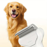 Stainless Steel Dog Hair Removal Brush Comb Pet Hair Remover Brush For Dogs Grooming Tools Pets Dematting Comb Dogs Accessories - TheITmart
