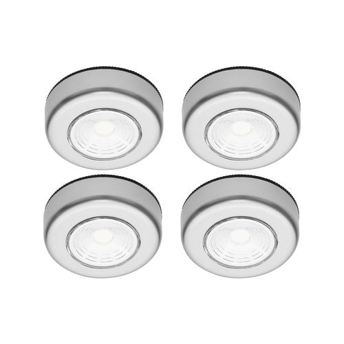 Click LED Puck Lights - 4 Pack - TheITmart