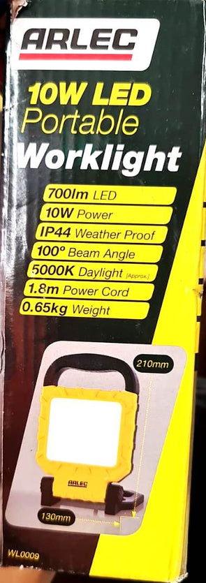 Arlec 10W 700lm LED Work Light Waterproof / WL0009