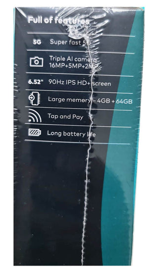 Optus X Swift Super Fast 5G Mobile Set/Triple AI Camera/6.52" HD+ Display