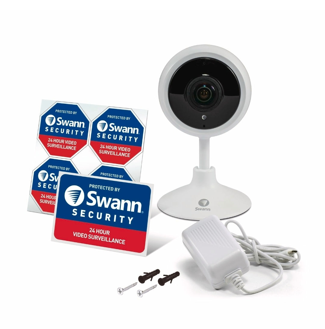 Swann 1080p WiFi Tracker Security Camera - with 32GB/24 Hours Video Surveillance