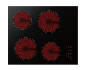 Bellini BC604TG-F 60cm Ceramic Cooktop with 4 Zones 9-Stage Power Settings