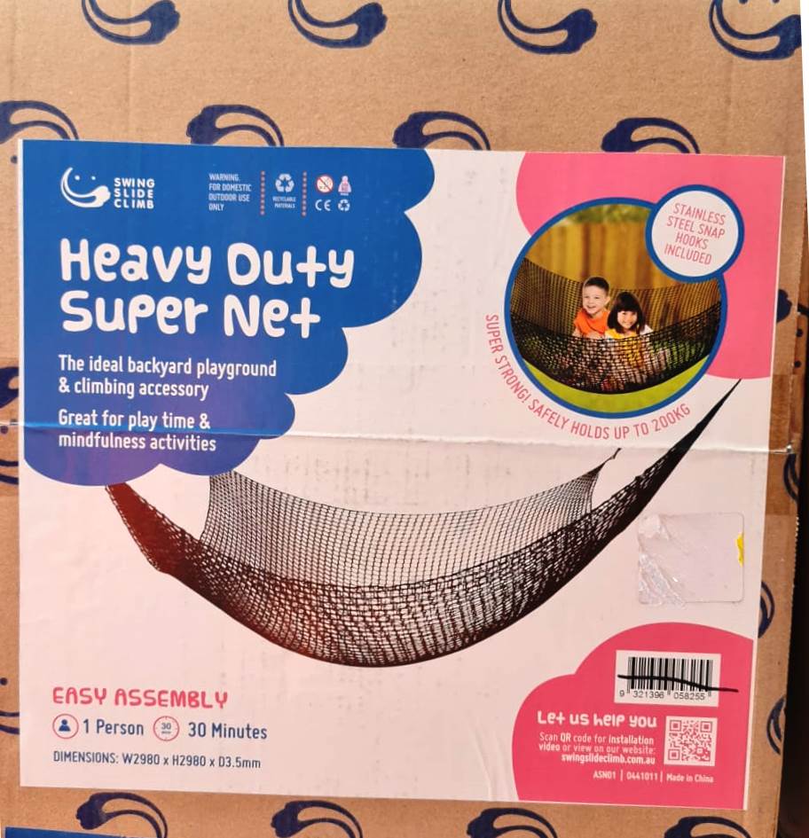 Swing Slide Climb Heavy Duty Super Net / ASN01