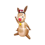 Click 180cm Low Voltage Christmas Light Up Inflatable Kangaroo - TheITmart