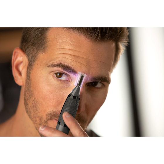 Microtouch Titanium MAX /Trims hair anywhere/Cordless
