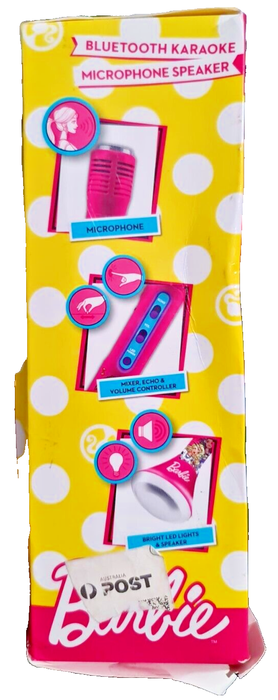 Barbie Bluetooth karaoke Microphone Speaker - TheITmart